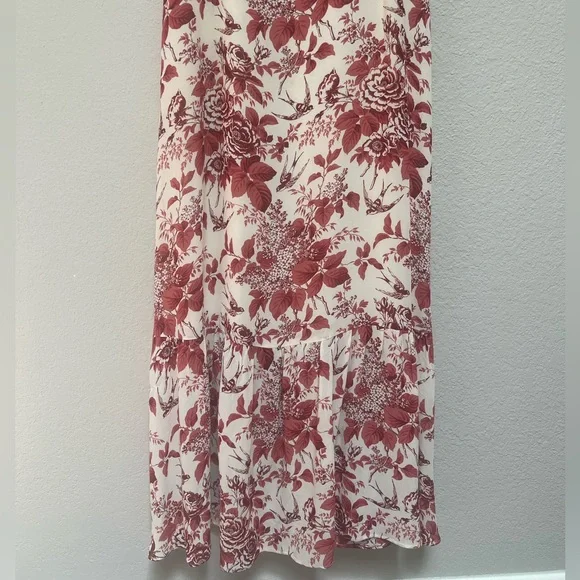 Reformation Emersyn Midi Dress in Toile De Jouy print Size 6 - Picture 9 of 15